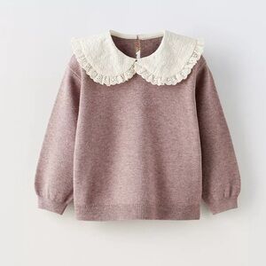 Zara purple knit set